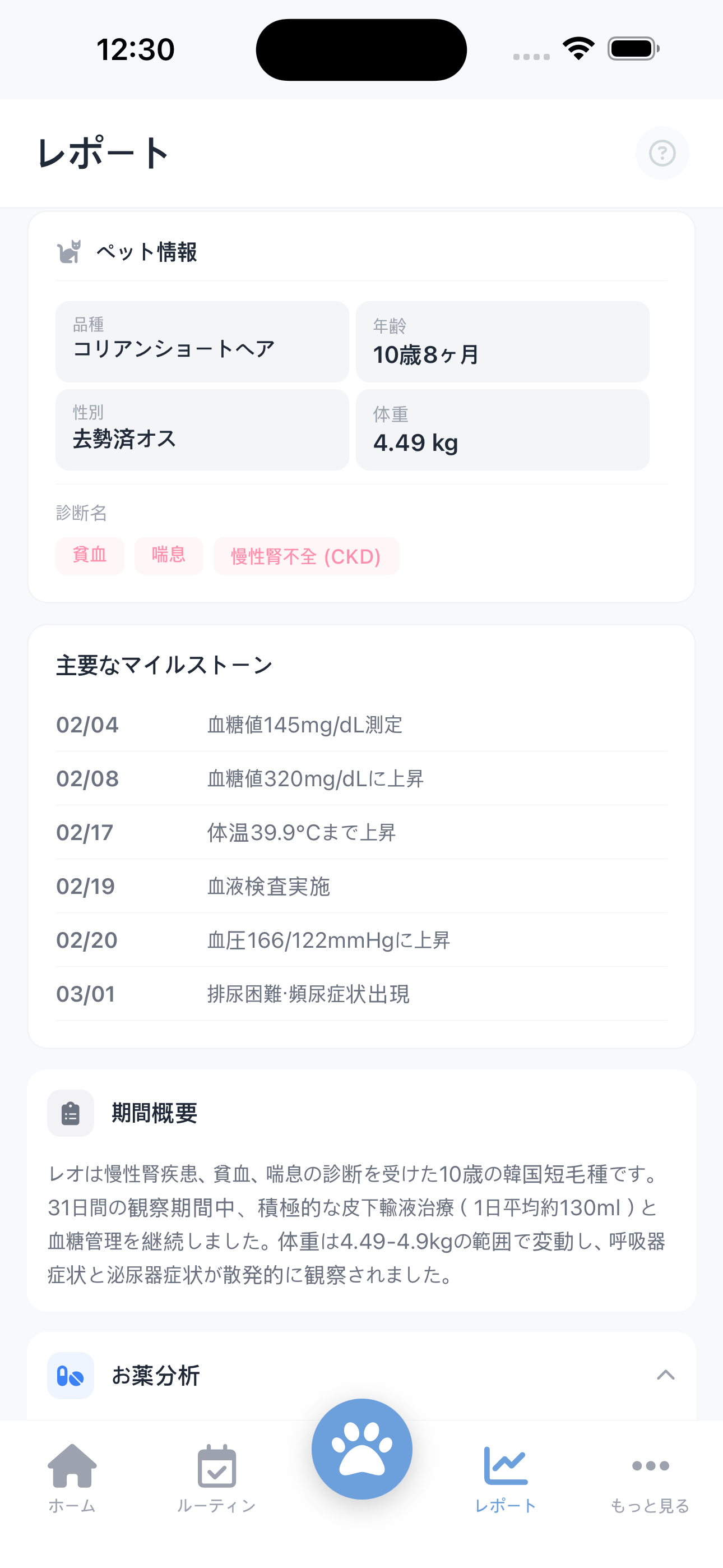 AI Health Report