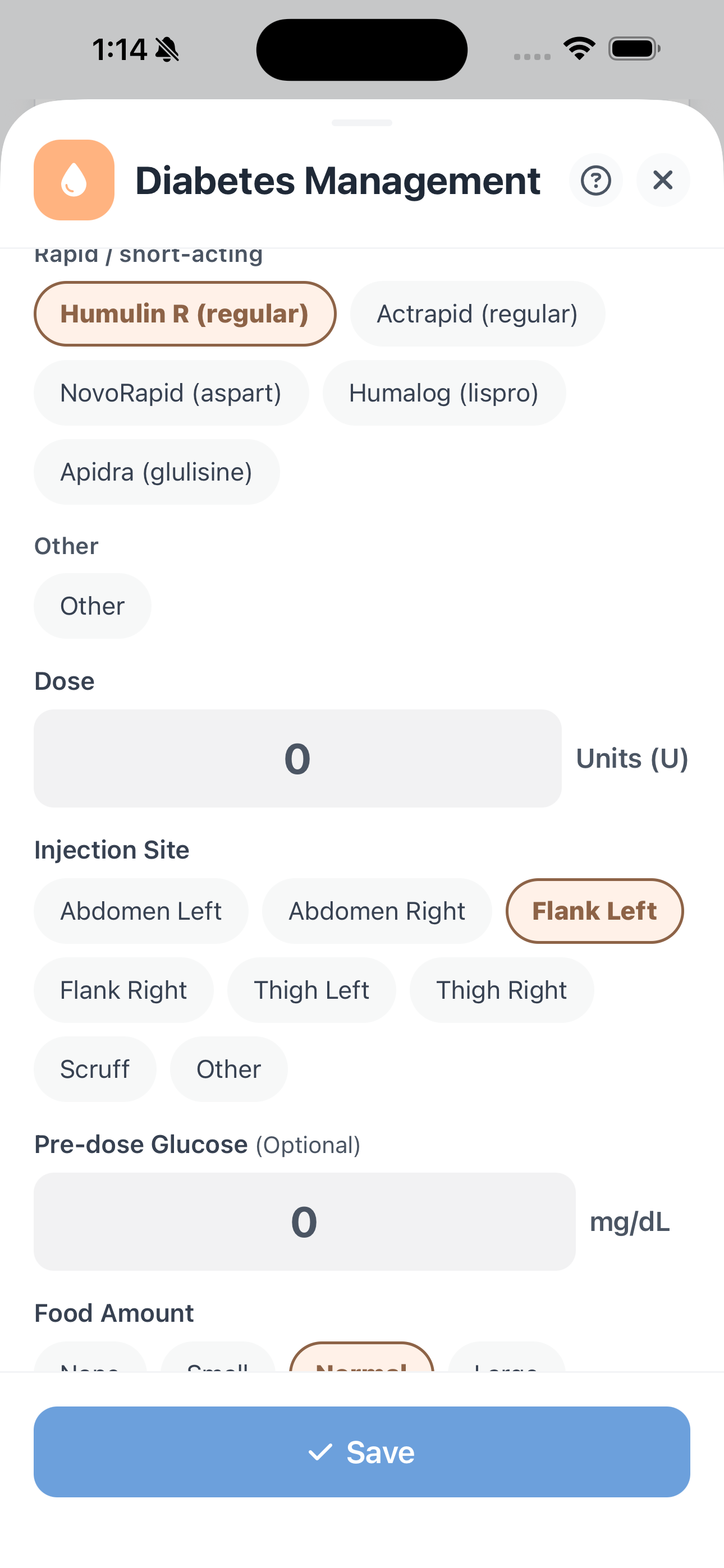 SubQ fluids and insulin β daily special care, together