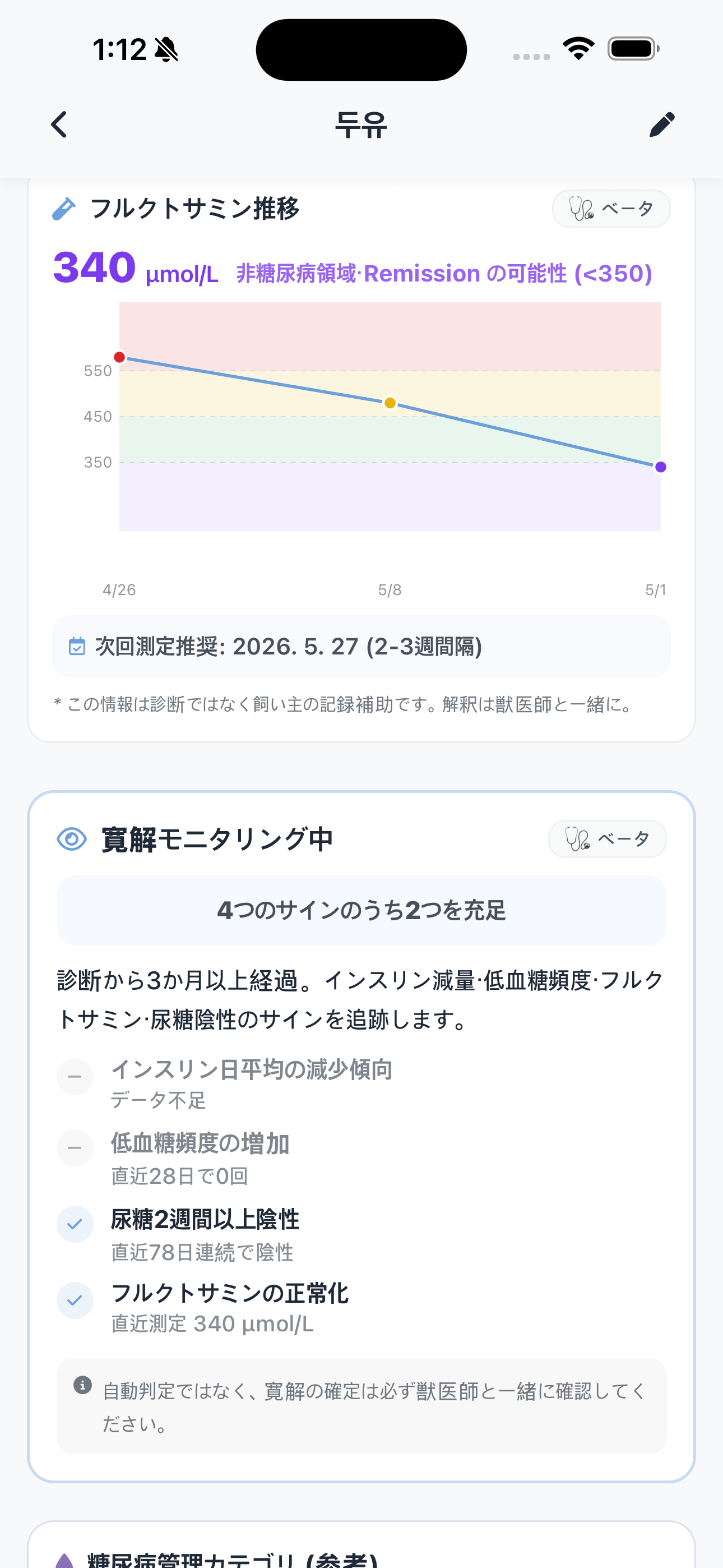 皮下点滴とインスリン、特別なケアの毎日を一緒に